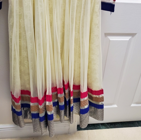 3 Pc Indian Anarkali Formal Outfit - Picture 3 of 8